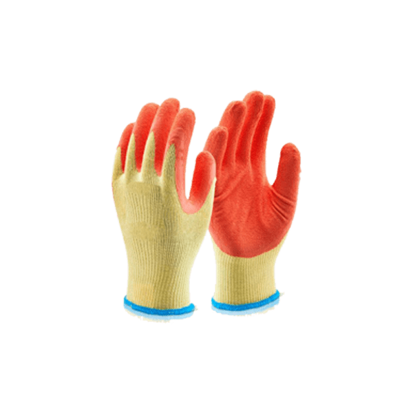 YELLOW WORK GLOVES PAIR