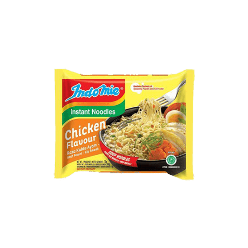 Indomie Chicken Plain (blue)