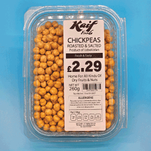 Kaif Chickpeas Roasted & Salted (uzbek) 260g