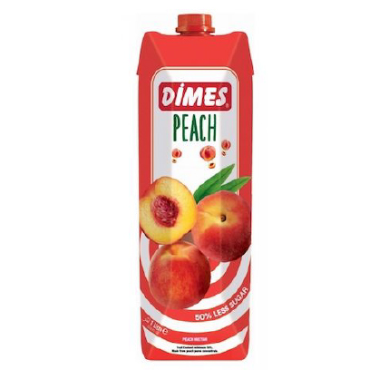 Dimes Peach Juice 12x1ltr (case)