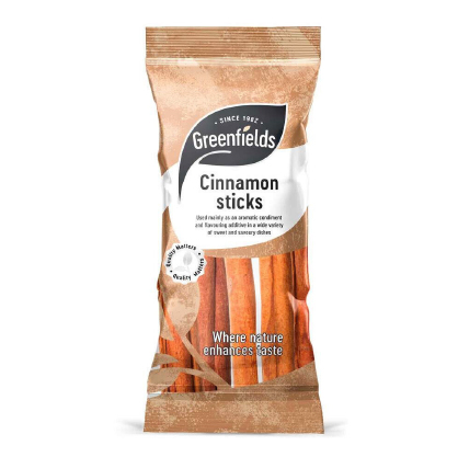 GREEN FIELDS CINNAMON STICKS 6 PC 12X50G