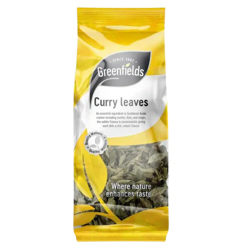 Green Fields Curry Leaves 6x12gm Pm &pound;1.25