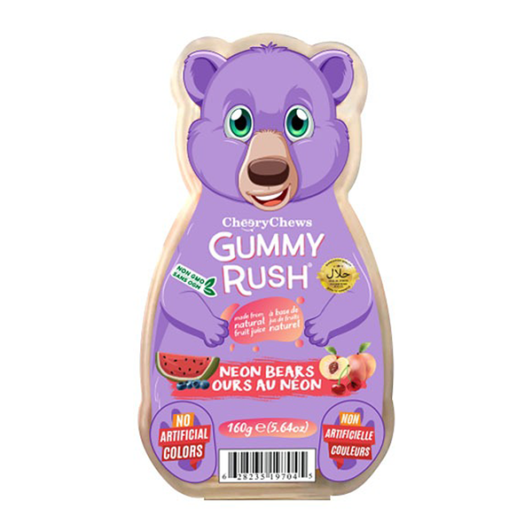 Gummy Bears Neon Bears 160gm (unit)