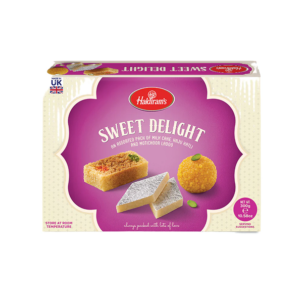 Haldiram Methai Sweet Deligh 300g (unit)