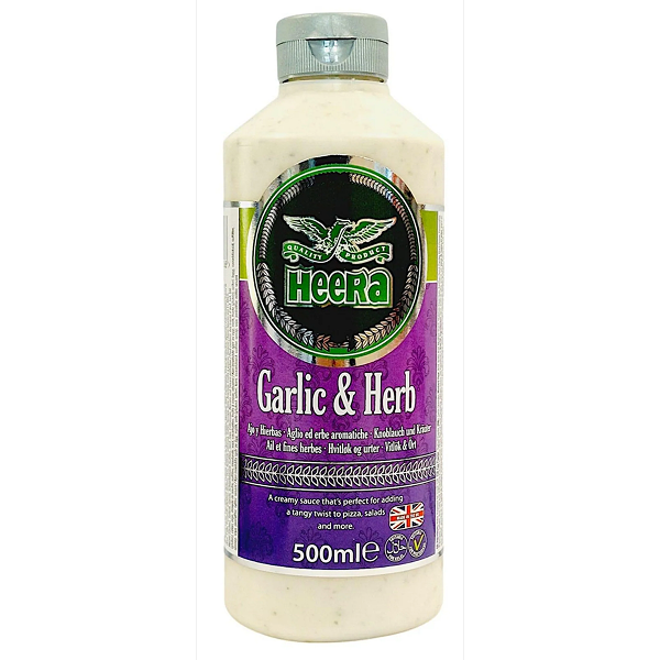 Heera Garlic & Herb Sauce 500ml (unit)