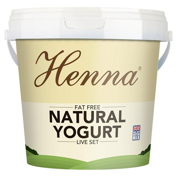 Henna Fat Free Yogurt 1kg (unit)