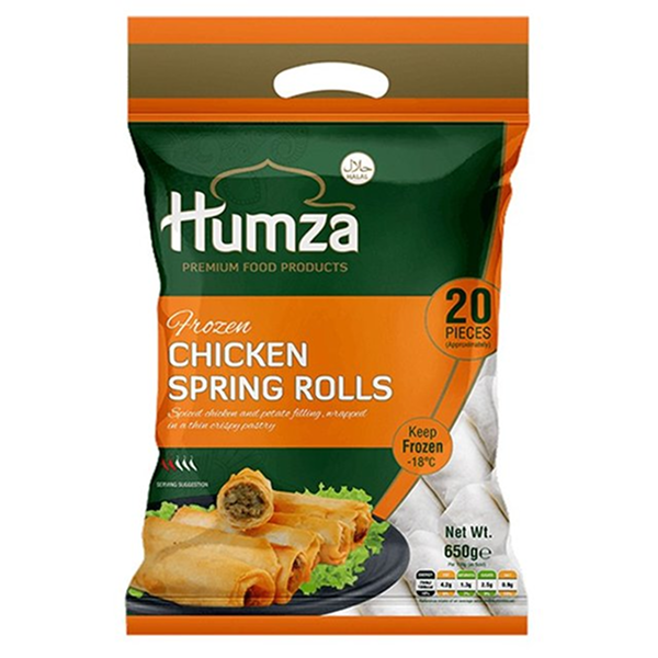 Humza Chicken Sp/rol 20pc 10x650g (case)