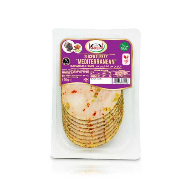 Istanbul Sliced Turkey Breast Mediterranean 130g