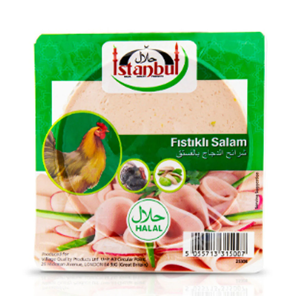 ISTANBUL CHICKEN /SLI  W PISTACHIO 12X200G