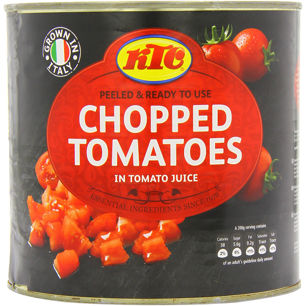 KTC CHOPPED TOMATO 2.55KG (UNIT)