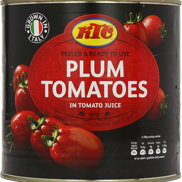 Ktc Plum Tomato 2.55kg (unit)