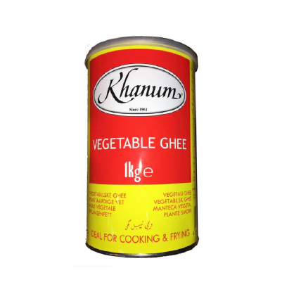 KHANUM VEGETABLE GHEE 12X1KG