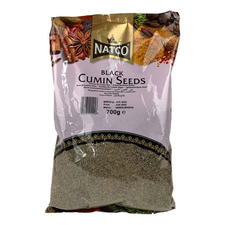 Natco Cumin Seeds Black 6x700g
