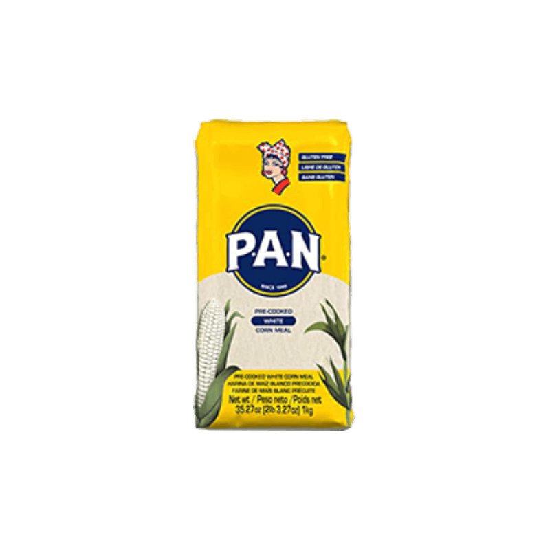 Pan White Corn Meal (yell Pack) 1kg