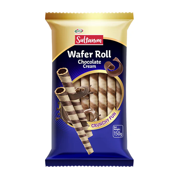 Sultanim Wafer Rolls W Chocolate Cream 16x150g